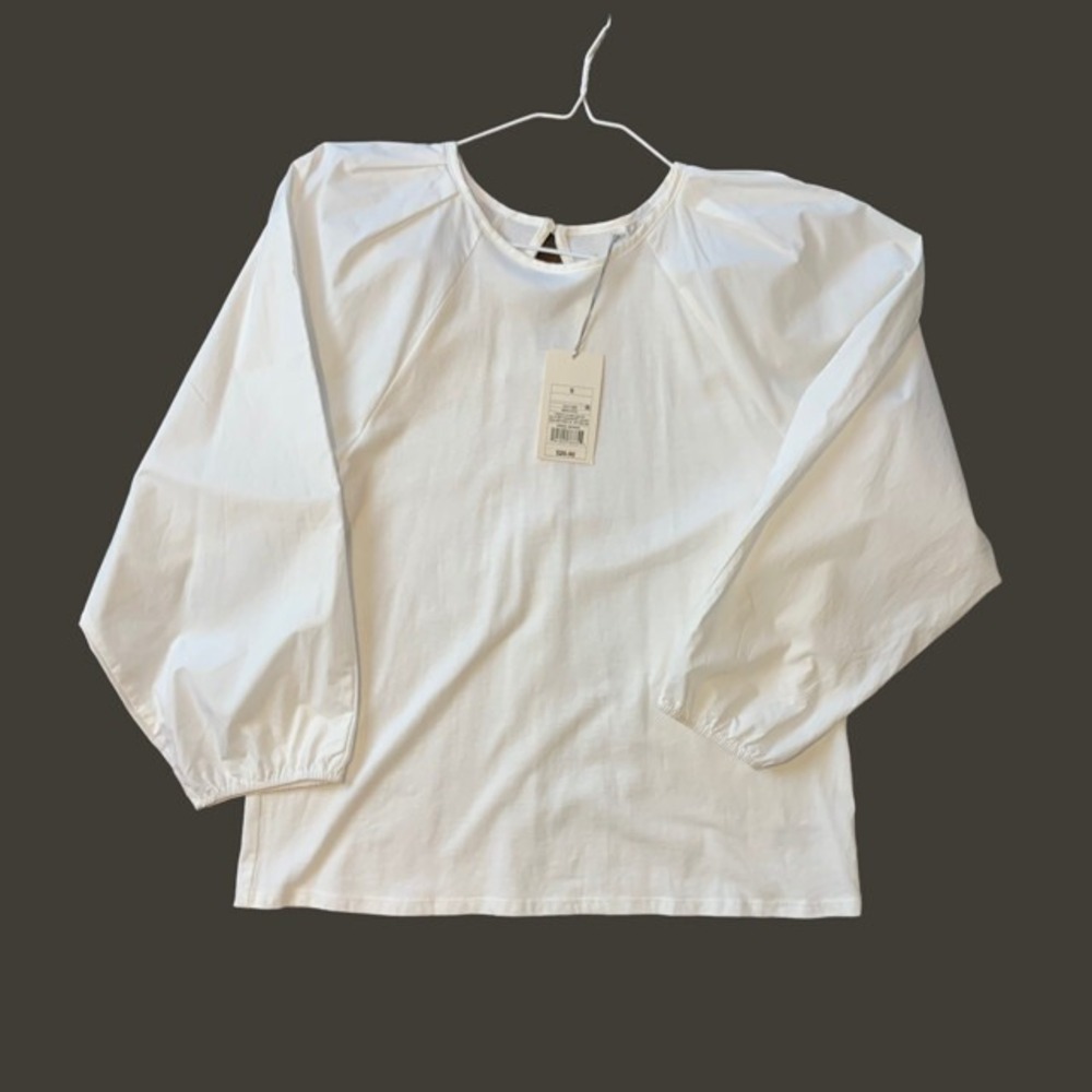 a new day White Blouse Top Size Small NWT!‎